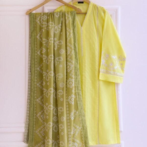 Agha noor jequard lawn2 piece