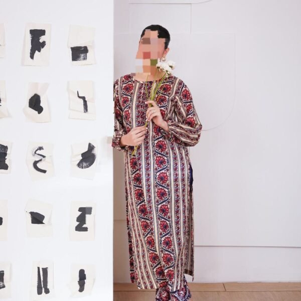 Agha Noor Premium Digital Printed Pure Cambric 2 Piece