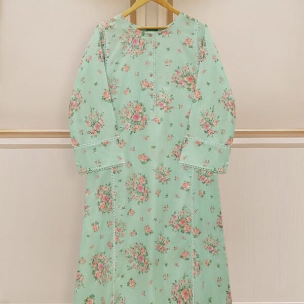 Agha Noor Premium Digital Printed Pure Lawn 2 Piece