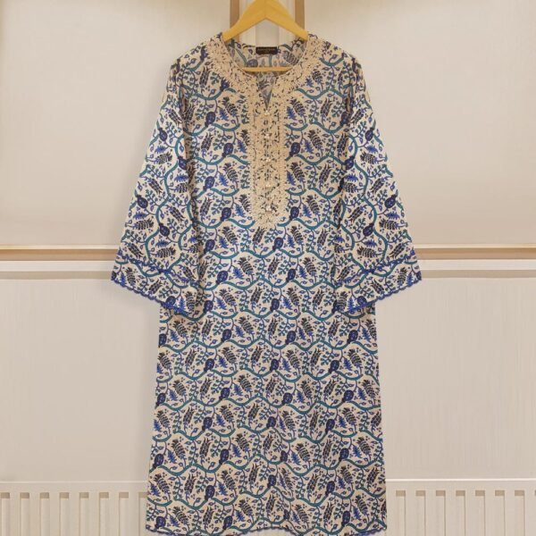 Agha Noor Premium Digital Printed Pure Lawn 2 Piece