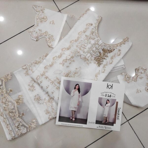 Tawakkal organza kurti