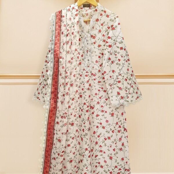 AGHANOOR 3 PIECE - DIGITAL PRINTED LAWN SUIT S108981