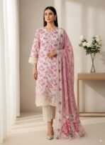 ✨ Amira Stitched Chikankari Embroidered Lawn 3Pc Collection ’25 | Premium Sadabahar Edition ✨