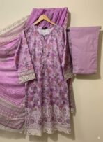 ✨ Amira Stitched Chikankari Embroidered Lawn 3Pc Collection ’25 | Premium Sadabahar Edition ✨ - Image 2