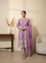 ✨ Amira Stitched Chikankari Embroidered Lawn 3Pc Collection ’25 | Premium Sadabahar Edition ✨