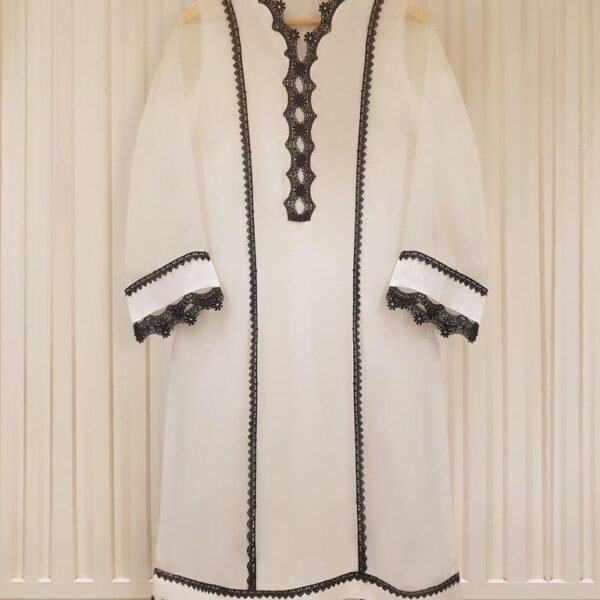 Agha Noor EMB Lawn Shirt_S106359