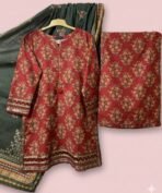 Sadabahar Malika Khaddar Winter Collection Vol 1 – Luxury Stitched 3Pc 2025 - Image 2