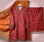 Sadabahar Malika Khaddar Winter Collection Vol 1 – Luxury Stitched 3Pc 2025 - Image 2