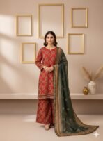 Sadabahar Malika Khaddar Winter Collection Vol 1 – Luxury Stitched 3Pc 2025