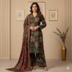 Sadabahar Malika Khaddar Winter Collection Vol 1 – Luxury Stitched 3Pc 2025