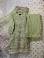 Mahpara by Sada Bahar Stitched 3 Piece Festive Formals Vol-18 Collection'2025 - Image 5