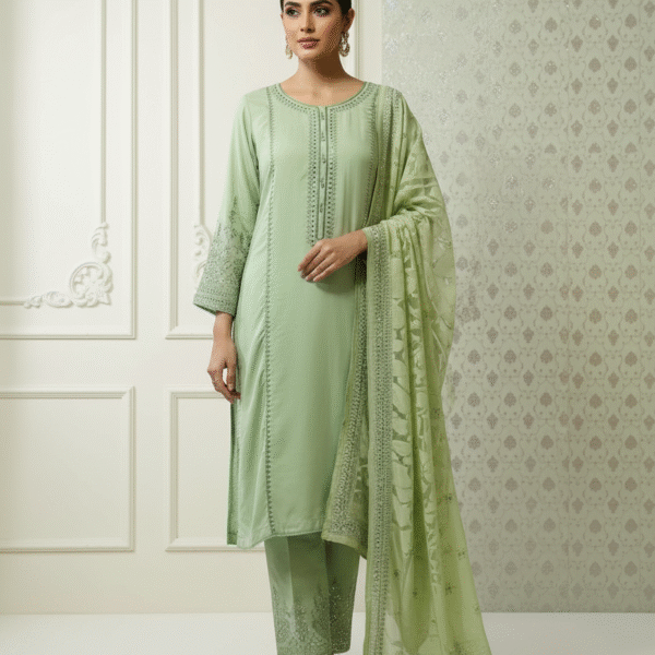 Baba Posh 3 Piece Slub Linen Suit Collection 2025
