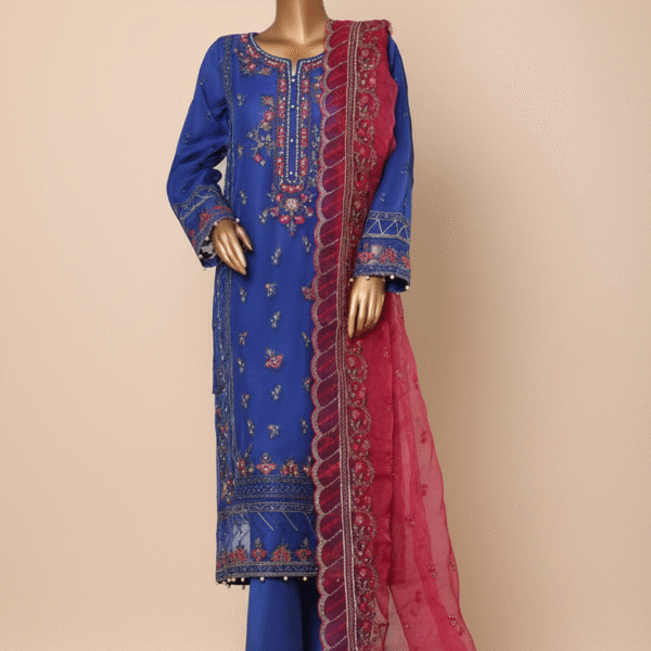 Mahpara by Sada Bahar Stitched 3 Piece Festive Formals Vol-18 Collection'2025