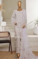 SADABAHAR STITCH LUXURY EMB LAWN 3PEC COLL'25