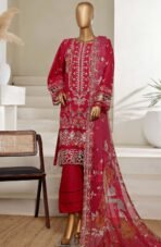 SADABAHAR STITCH LUXURY EMB LAWN 3PEC COLL'25