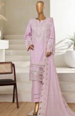 SADABAHAR STITCH LUXURY EMB LAWN 3PEC COLL'25