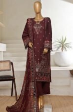 SADABAHAR STITCH LUXURY EMB LAWN 3PEC COLL'25
