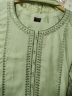 Baba Posh 3 Piece Slub Linen Suit Collection 2025 - Image 5