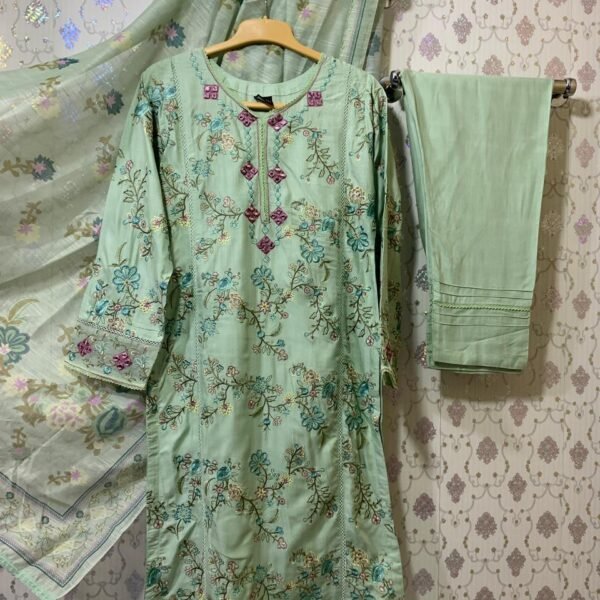 Baba Posh Semi Formal 3-Piece Slub Linen Suit