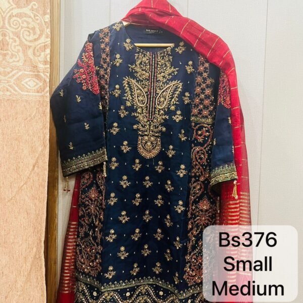 Binsaeed Orgenza dupata shirt 2 piece