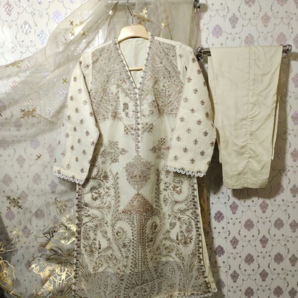 Tawakkal party wear stitch orgenza