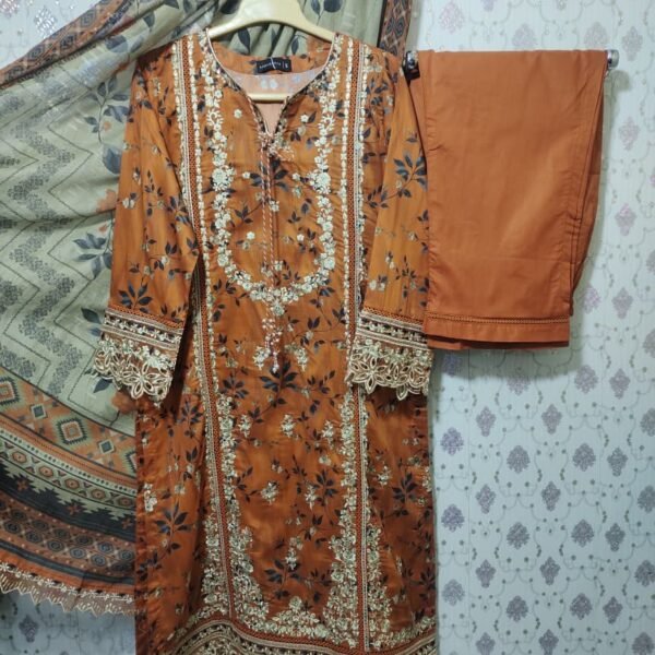 𝙎𝘼𝘿𝘼𝘽𝘼𝙃𝘼𝙍 𝙇𝙪𝙭𝙪𝙧𝙮 Lawn 𝙁𝙚𝙨𝙩𝙞𝙫𝙚 SIGNATURE Heavy 𝙀𝙢𝙗 𝙒𝙞𝙩𝙝 𝘿𝙞𝙜𝙞𝙩𝙖𝙡 𝙇𝙖𝙬𝙣 𝙀𝙢𝙗𝙧𝙤𝙞𝙙𝙚𝙧𝙚𝙙 𝘿𝙪𝙥𝙖𝙩𝙩𝙖 𝟯𝙋𝙄𝙀𝘾𝙀 𝙎𝙏𝙄𝙏𝘾𝙃𝙀𝘿 𝘾𝙊𝙇𝙇𝙀𝘾𝙏𝙄𝙊𝙉 𝟮𝟬𝟮6