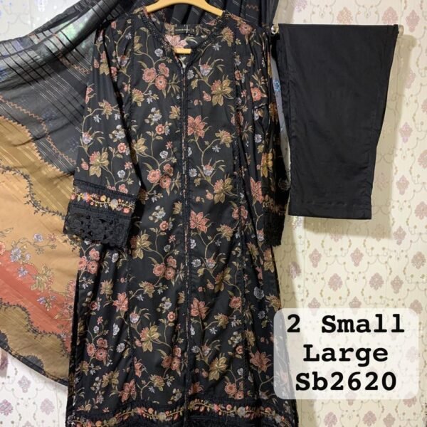 𝙎𝘼𝘿𝘼𝘽𝘼𝙃𝘼𝙍 𝙇𝙪𝙭𝙪𝙧𝙮 Lawn Long Length Heavy 𝙀𝙢𝙗 𝙒𝙞𝙩𝙝 𝘿𝙞𝙜𝙞𝙩𝙖𝙡 𝙇𝙖𝙬𝙣 𝘿𝙪𝙥𝙖𝙩𝙩a 𝟯𝙋𝙄𝙀𝘾𝙀 𝙎𝙏𝙄𝙏𝘾𝙃𝙀𝘿 𝘾𝙊𝙇𝙇𝙀𝘾𝙏𝙄𝙊𝙉 𝟮𝟬𝟮6