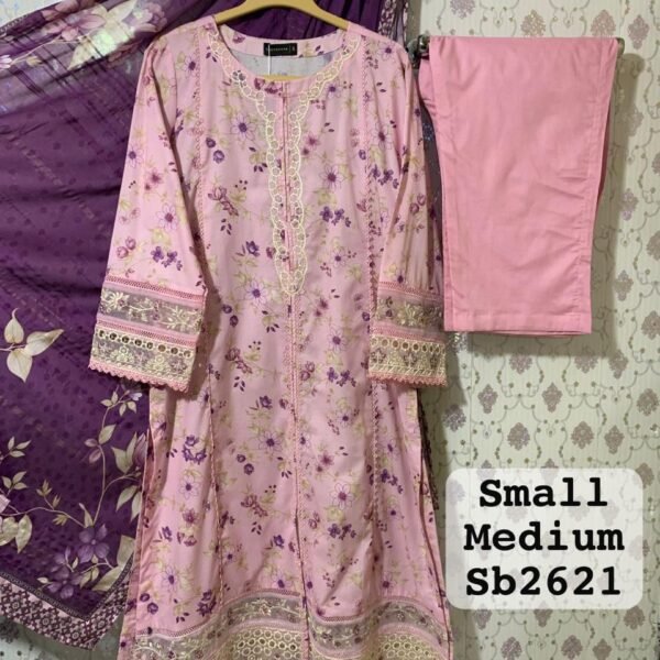 𝙎𝘼𝘿𝘼𝘽𝘼𝙃𝘼𝙍 𝙇𝙪𝙭𝙪𝙧𝙮 Lawn Long Length Heavy 𝙀𝙢𝙗 𝙒𝙞𝙩𝙝 𝘿𝙞𝙜𝙞𝙩𝙖𝙡 𝙇𝙖𝙬𝙣 𝘿𝙪𝙥𝙖𝙩𝙩a 𝟯𝙋𝙄𝙀𝘾𝙀 𝙎𝙏𝙄𝙏𝘾𝙃𝙀𝘿 𝘾𝙊𝙇𝙇𝙀𝘾𝙏𝙄𝙊𝙉 𝟮𝟬𝟮6