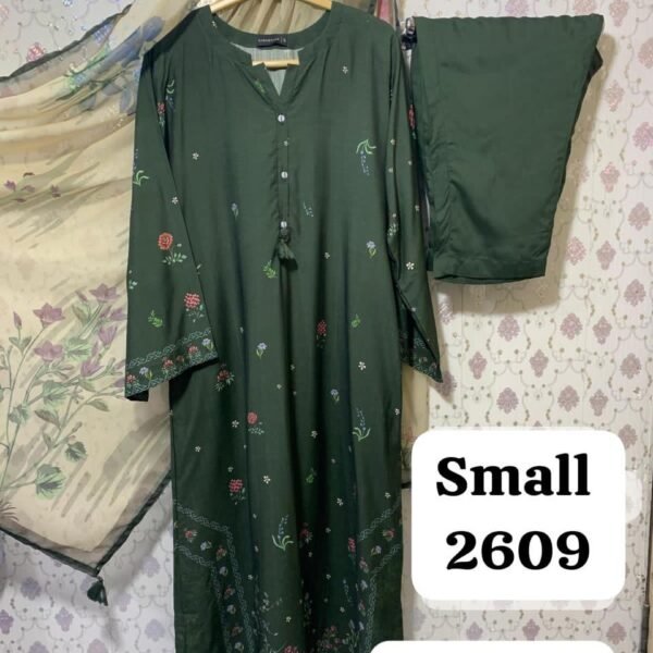 𝙎𝘼𝘿𝘼𝘽𝘼𝙃𝘼𝙍 𝙇𝙪𝙭𝙪𝙧𝙮 KAFTAN 𝙒𝙞𝙩𝙝 𝘿𝙞𝙜𝙞𝙩𝙖𝙡 Chiffon 𝘿𝙪𝙥𝙖𝙩𝙩𝙖 𝟯𝙋𝙄𝙀𝘾𝙀 𝙎𝙏𝙄𝙏𝘾𝙃𝙀𝘿 𝘾𝙊𝙇𝙇𝙀𝘾𝙏𝙄𝙊𝙉 𝟮𝟬𝟮6